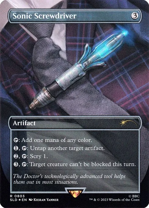 Sonic Screwdriver · Secret Lair Drop 803/2547