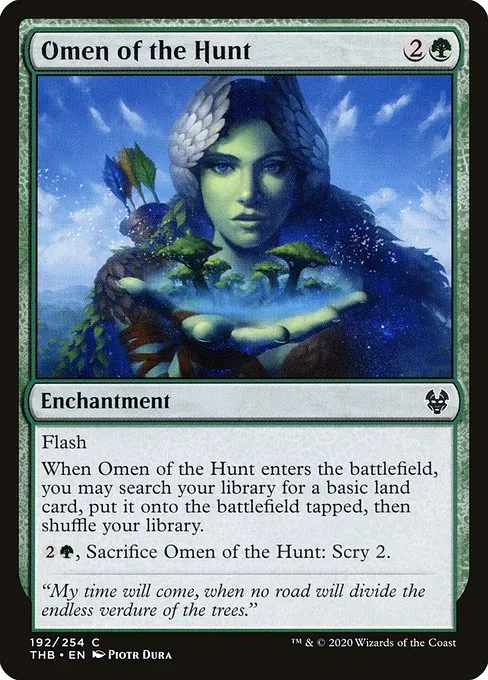 Omen of the Hunt · Theros Beyond Death 192/358