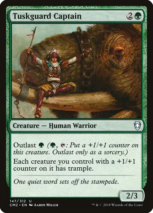 Tuskguard Captain · Commander Anthology Volume II 147/312
