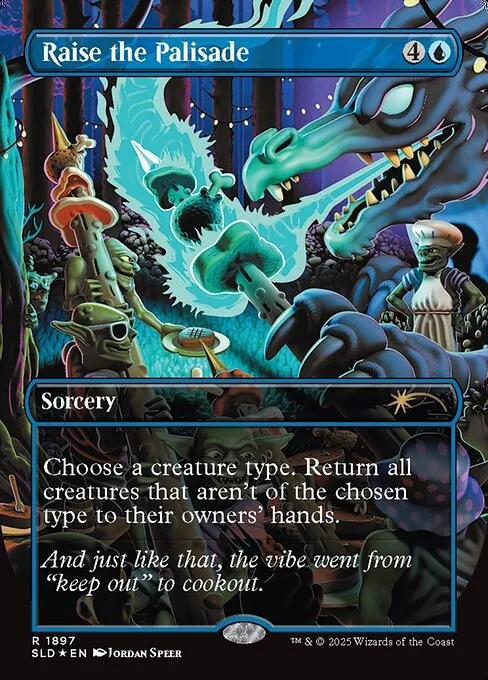 Raise the Palisade · Secret Lair Drop 1897/2547