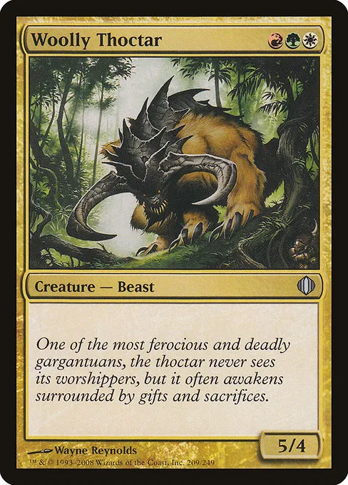 Woolly Thoctar · Shards of Alara 209/250
