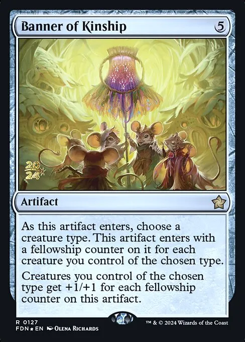 Banner of Kinship · Foundations Promos 127s/106