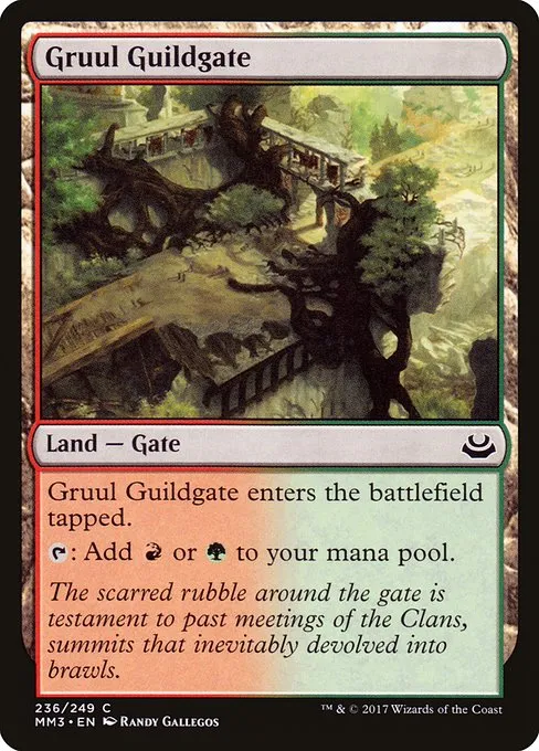 Gruul Guildgate · Modern Masters 2017 236/249