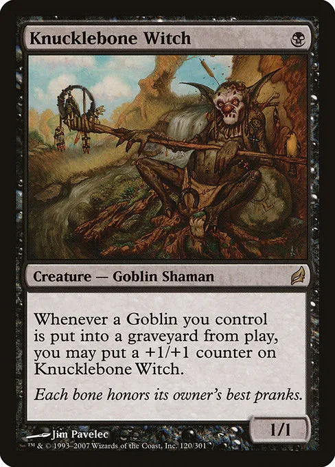 Knucklebone Witch · Lorwyn 120/301