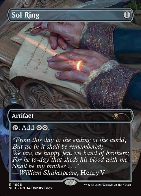 Sol Ring · Secret Lair Drop 1696/2547