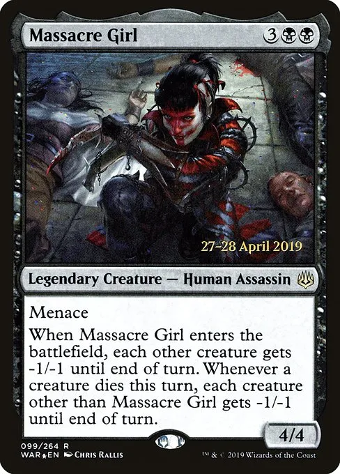 Massacre Girl · War of the Spark Promos 99s/176