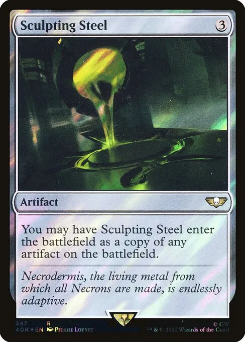 Sculpting Steel · Warhammer 40,000 Commander 247★/617