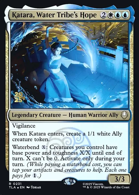 Katara, Water Tribe's Hope · Avatar: The Last Airbender Promos 231s/80