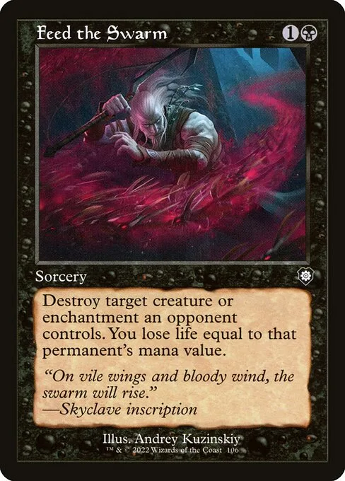 Feed the Swarm · The Brothers' War Commander 106/209