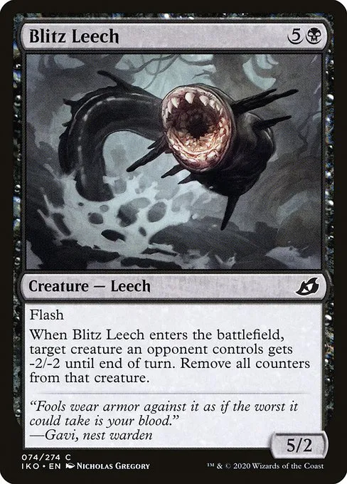 Blitz Leech · Ikoria: Lair of Behemoths 74/390
