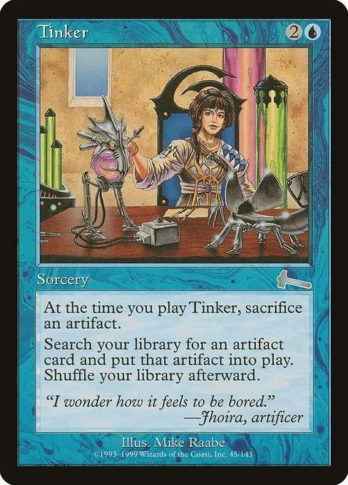 Tinker · Urza's Legacy 45/143