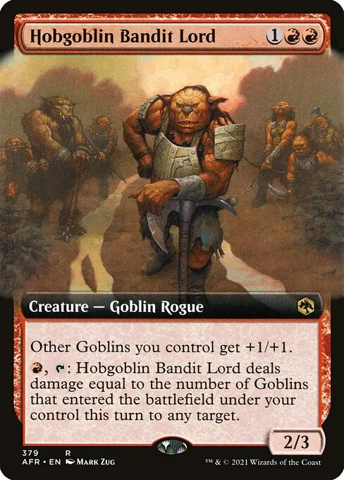 Hobgoblin Bandit Lord · Adventures in the Forgotten Realms 379/424