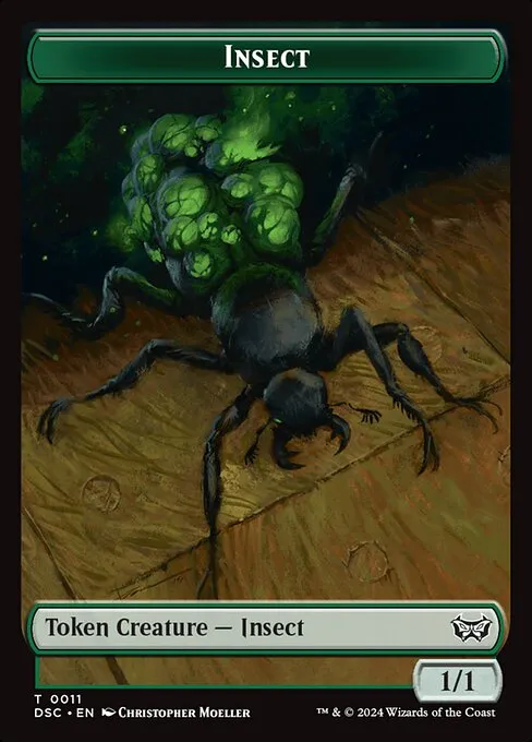 Insect · Duskmourn Commander Tokens 11/23
