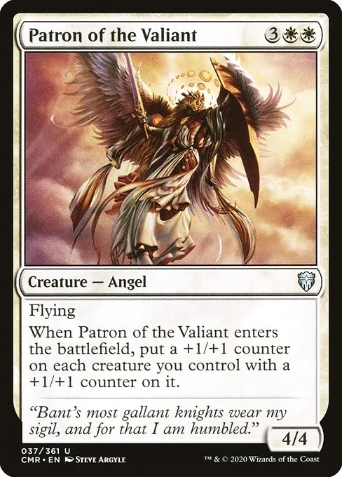 Patron of the Valiant · Commander Legends 37/718