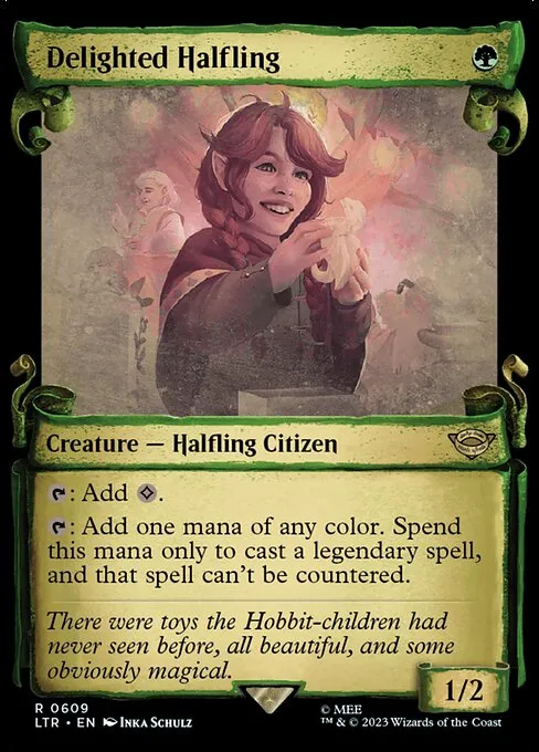 Delighted Halfling · The Lord of the Rings: Tales of Middle-earth 609/856