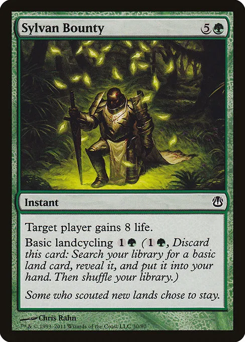 Sylvan Bounty · Duel Decks: Ajani vs. Nicol Bolas 30/80