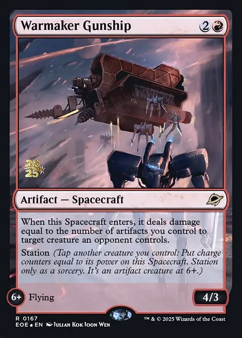 Warmaker Gunship · Edge of Eternities Promos 167s/160