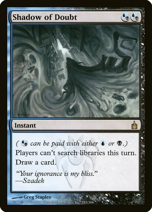 Shadow of Doubt · Ravnica: City of Guilds 253/306