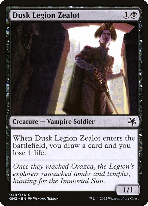 Dusk Legion Zealot · Game Night: Free-for-All 49/135