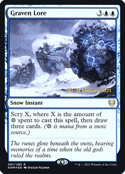 Graven Lore · Kaldheim Promos 61s/158