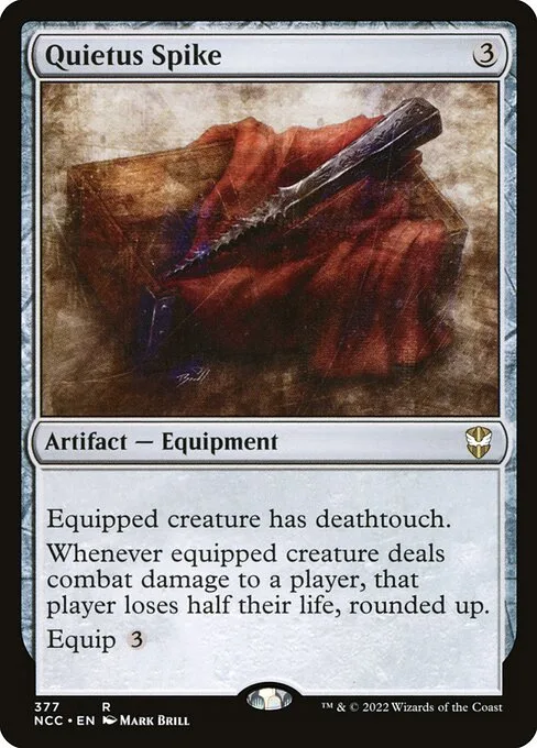 Quietus Spike · New Capenna Commander 377/447