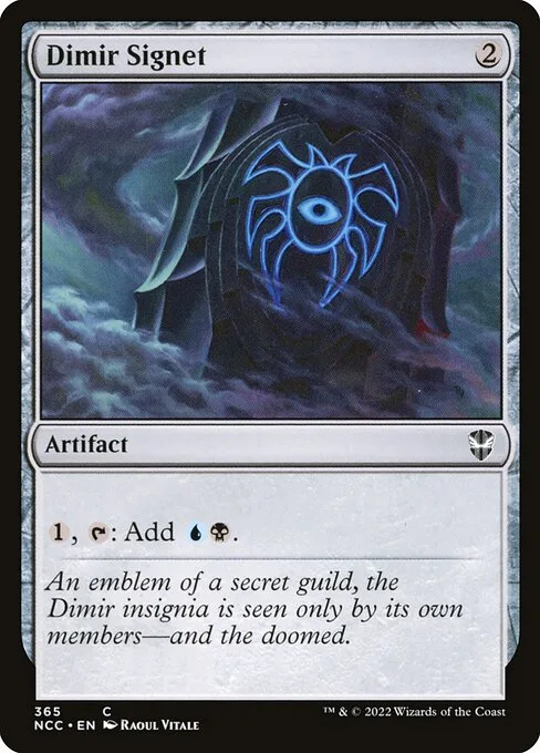 Dimir Signet · New Capenna Commander 365/447