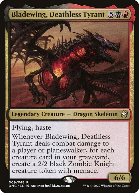 Bladewing, Deathless Tyrant · Dominaria United Commander 9/240