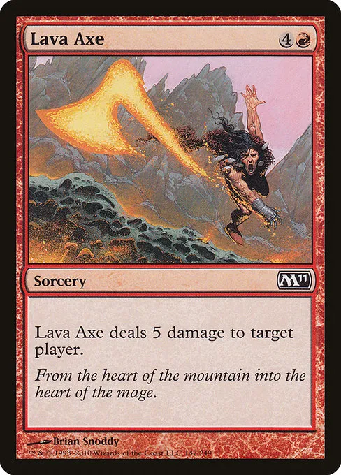Lava Axe · Magic 2011 147/249