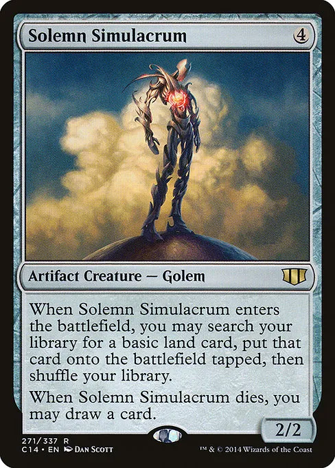 Solemn Simulacrum · Commander 2014 271/337