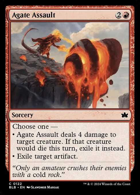 Agate Assault · Bloomburrow 122/398