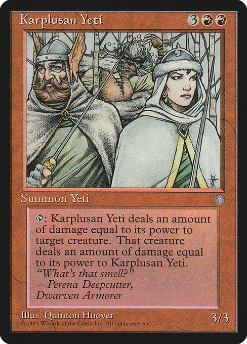 Karplusan Yeti · Ice Age 197/383