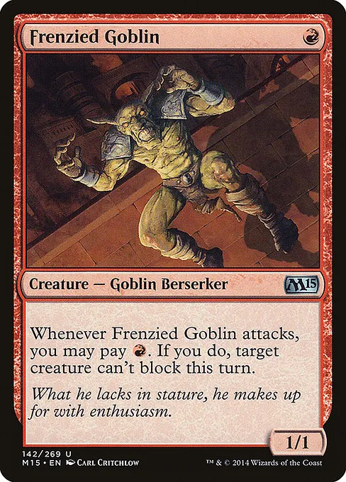 Frenzied Goblin · Magic 2015 142/284
