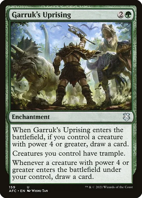 Garruk's Uprising · Forgotten Realms Commander 159/331