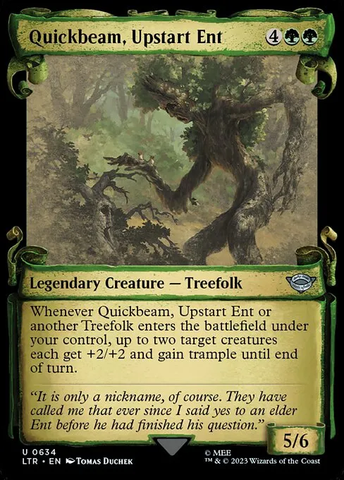 Quickbeam, Upstart Ent · The Lord of the Rings: Tales of Middle-earth 634/856