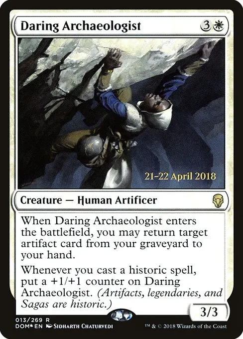Daring Archaeologist · Dominaria Promos 13s/118