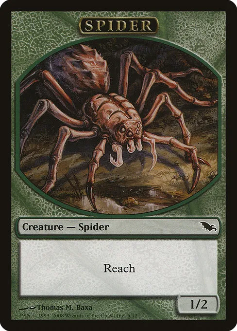 Spider · Shadowmoor Tokens 6/12