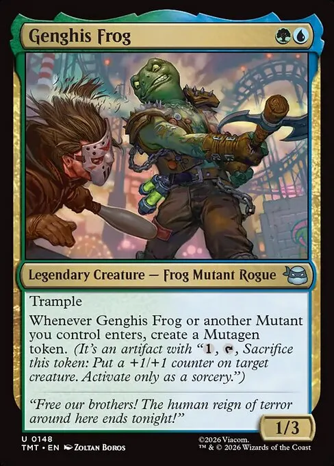 Genghis Frog · Teenage Mutant Ninja Turtles 148/320