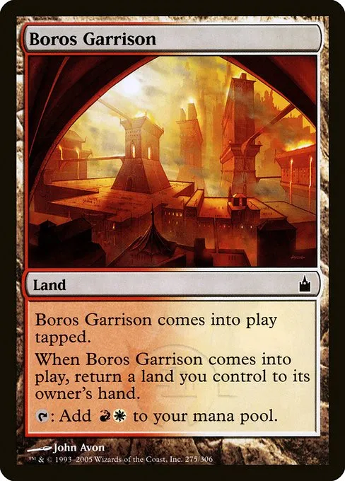 Boros Garrison · Ravnica: City of Guilds 275/306