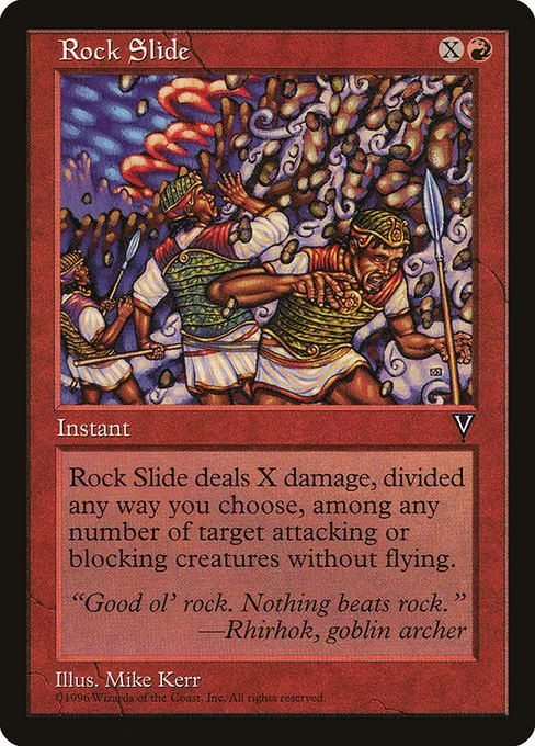 Rock Slide · Visions 92/167