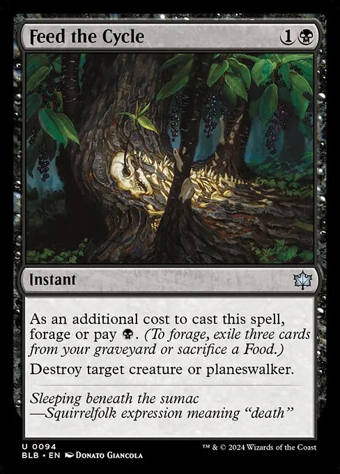 Feed the Cycle · Bloomburrow 94/398