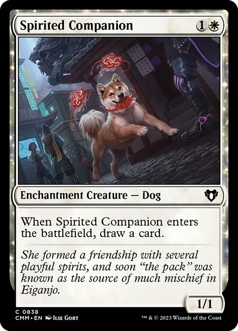 Spirited Companion · Commander Masters 838/1067