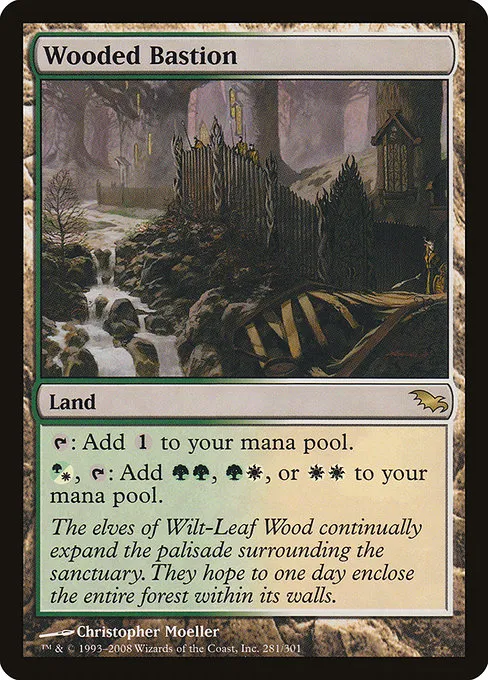 Wooded Bastion · Shadowmoor 281/302