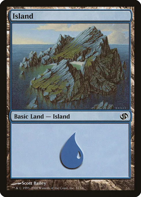 Island · Duel Decks: Jace vs. Chandra 31/64