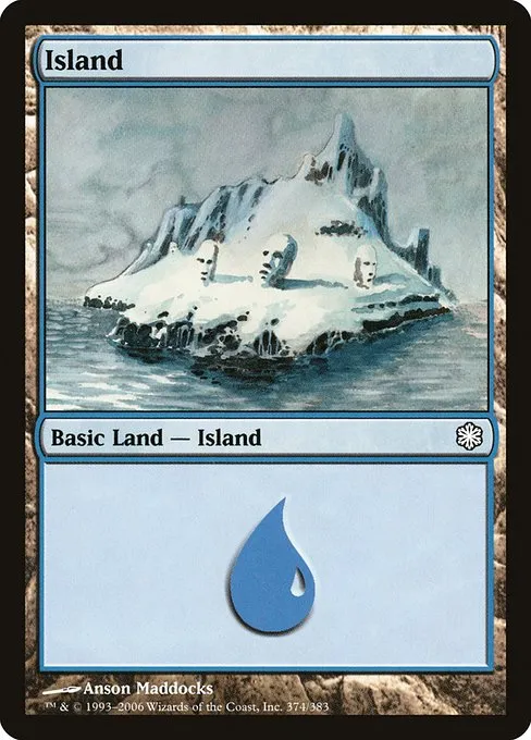 Island · Coldsnap Theme Decks 374/62