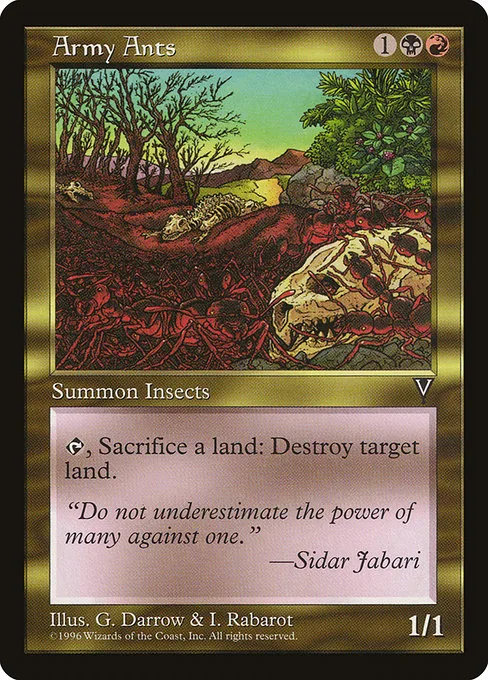 Army Ants · Visions 126/167