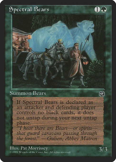 Spectral Bears · Homelands 98/140