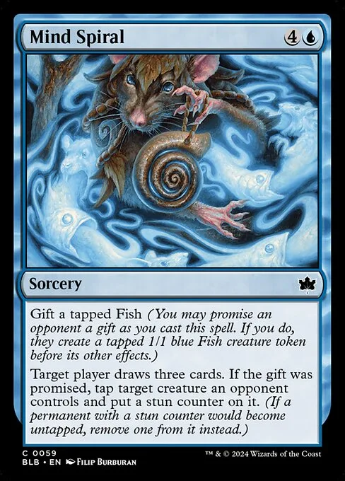 Mind Spiral · Bloomburrow 59/398