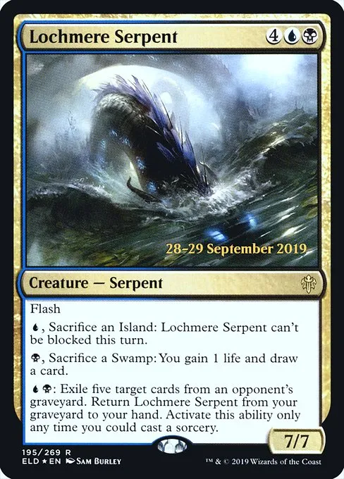 Lochmere Serpent · Throne of Eldraine Promos 195s/138