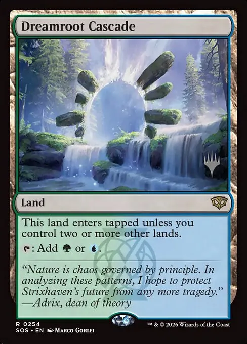 Dreamroot Cascade · Secrets of Strixhaven Promos 254p/80