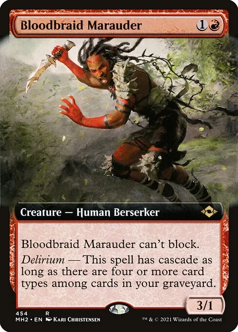 Bloodbraid Marauder · Modern Horizons 2 454/493